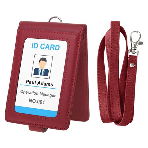 2 card id badge holder.